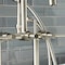 Aqua Vintage AE8408DL Deck Mount Clawfoot Tub Faucet, Brushed Nickel AE8408DL - alternate 5